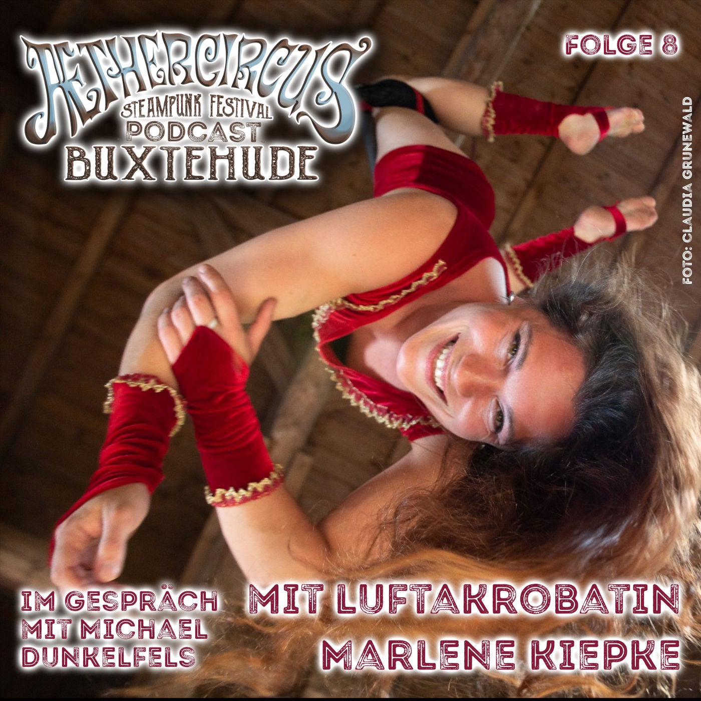 Von gewaltigen Höhen und großer Inspiration - Marlene Kiepke über Luftakrobatik auf dem Aethercircus Steampunk Festival