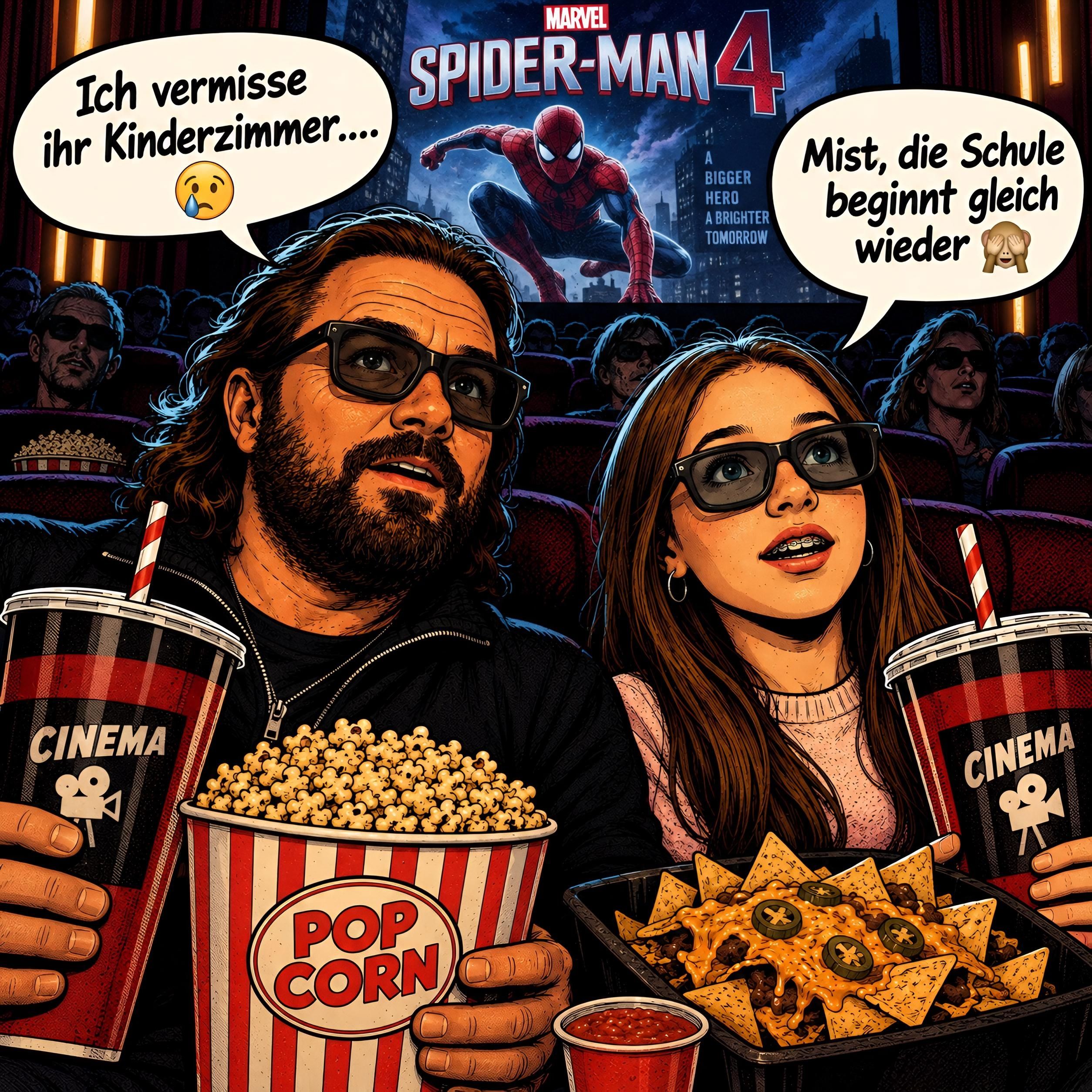🎙️Folge 10: Der neue Spider Man, Tom Holland ist ’ne Granate und das Kinderzimmer ist weg!