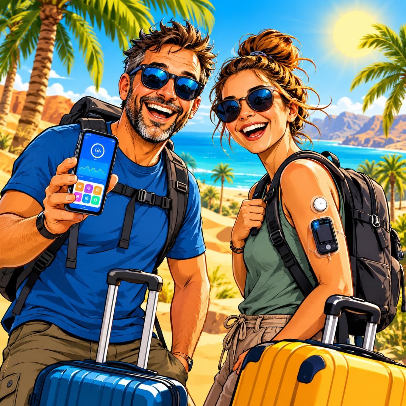 477 - Diabetes und Urlaub: Wie Diacation Dir die Angst vorm Reisen nimmt