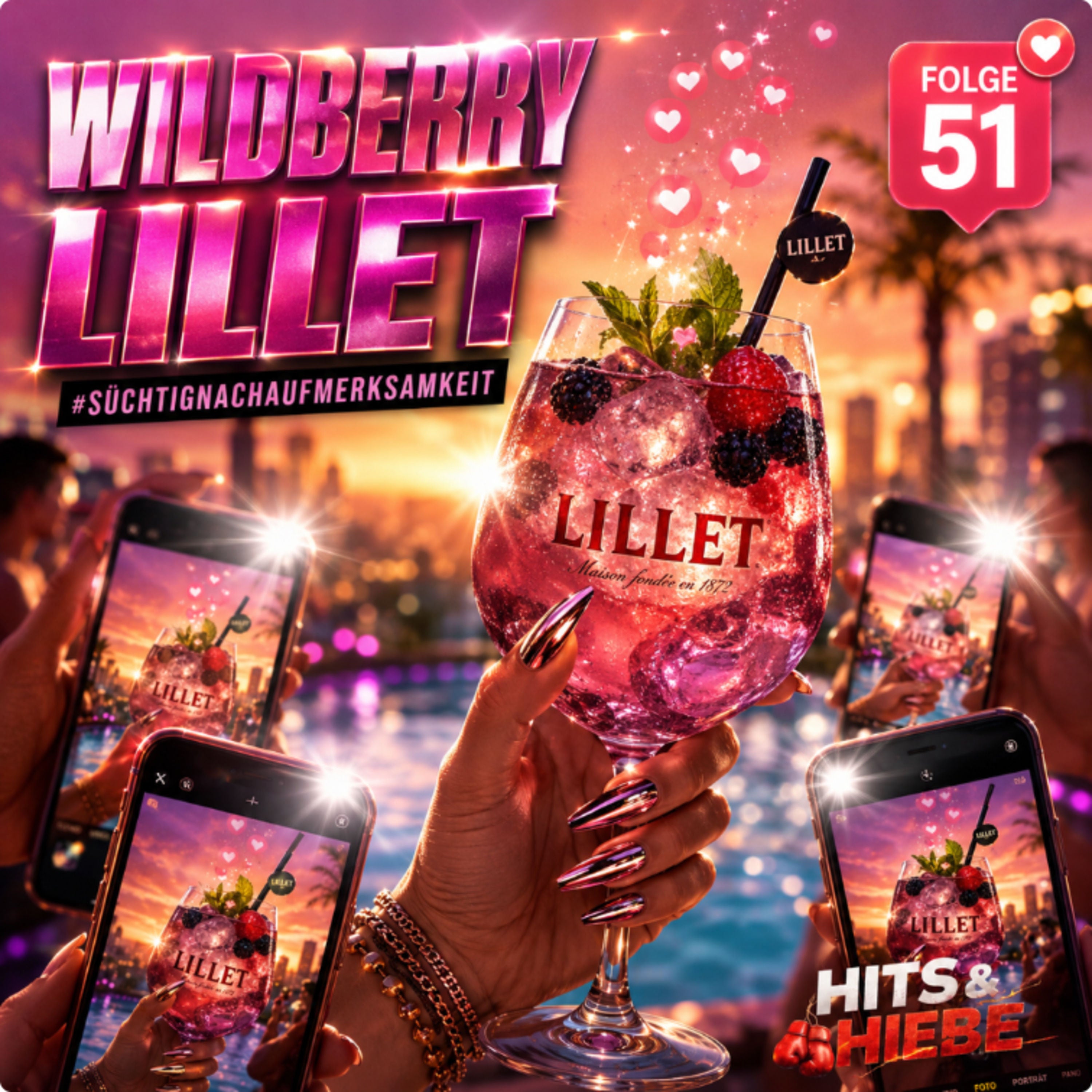 Wildberry Lillet - Süchtig nach Aufmerksamkeit #051