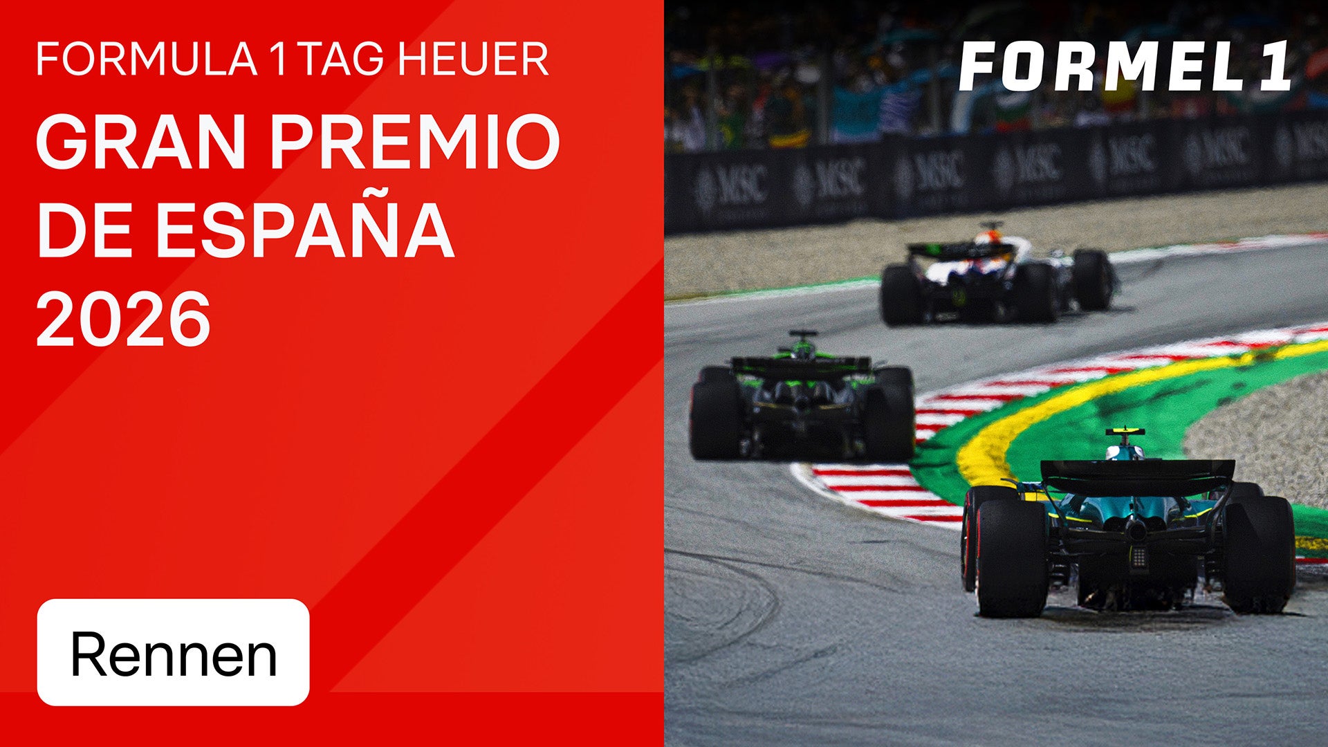 Formel 1: Tag Heuer Grand Prix von Spanien 2026 - Das Rennen