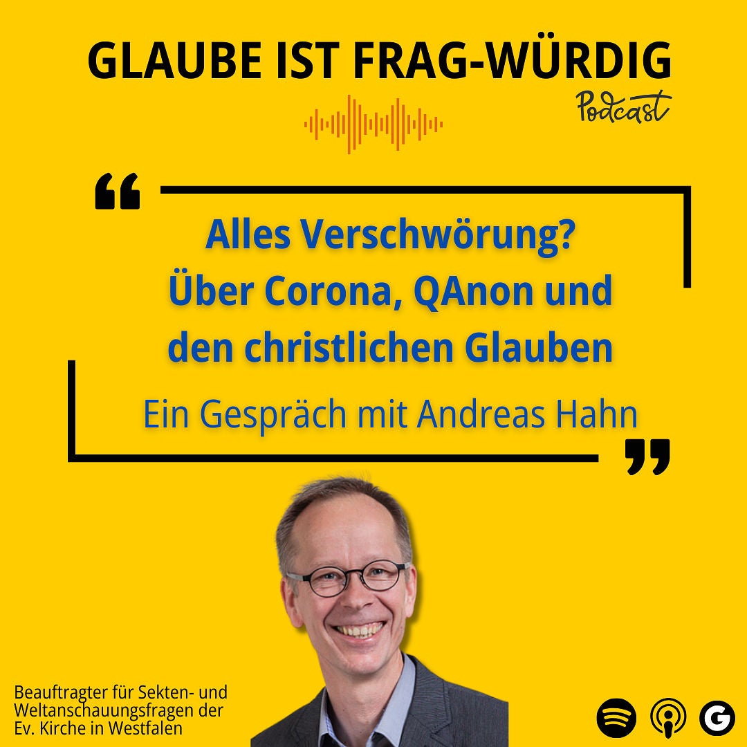 Alles Verschwörung? Über Corona, QAnon und den christlichen Glauben - Ein Gespräch mit Andreas Hahn