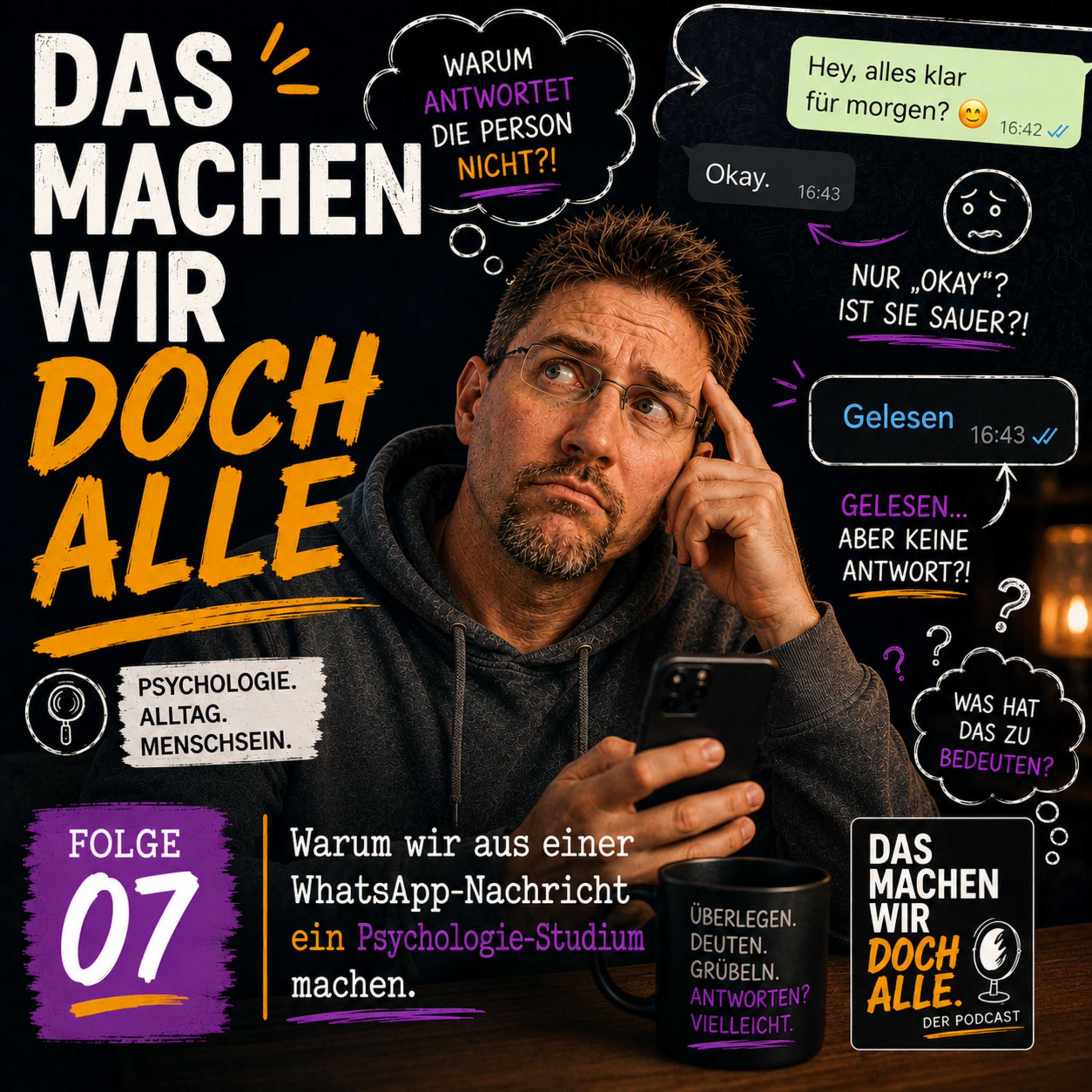 Warum wir aus einer WhatsApp-Nachricht ein Psychologie-Studium machen 📱🧠 #7