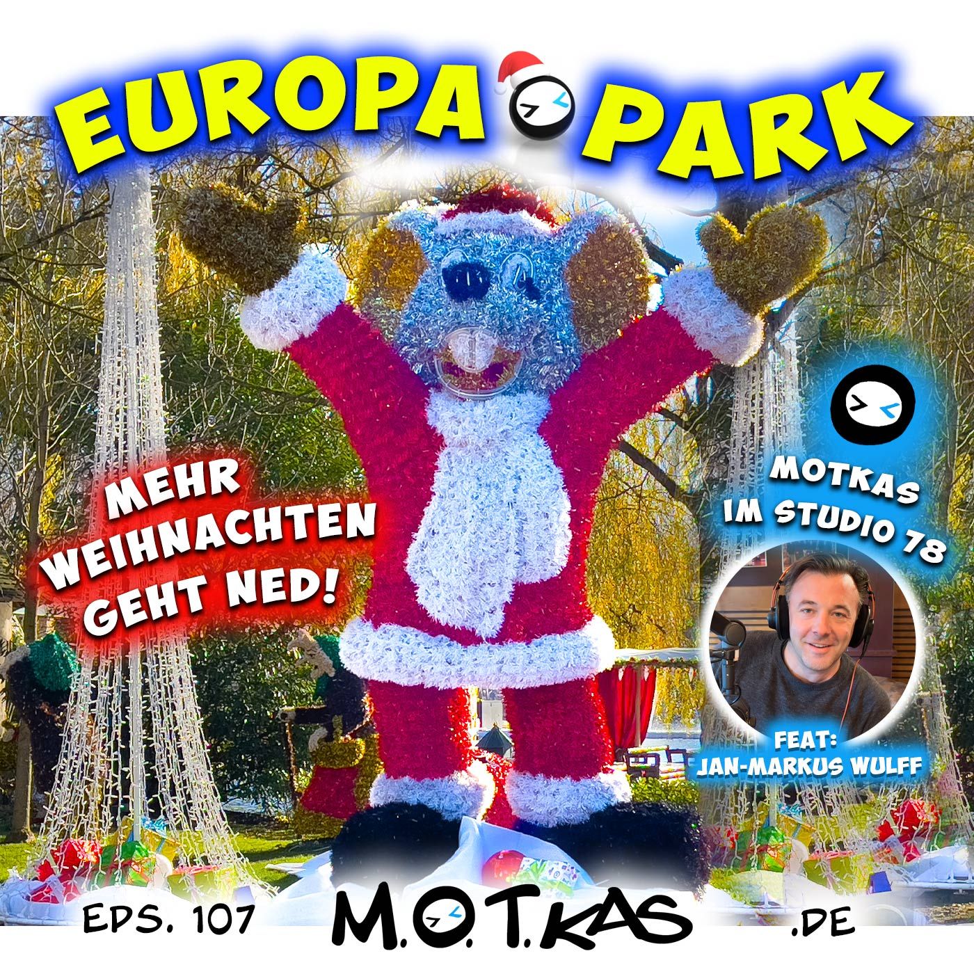 MOTKAS EPS. 107 - EUROPA-PARK - MEHR WEIHNACHTEN GEHT NED!