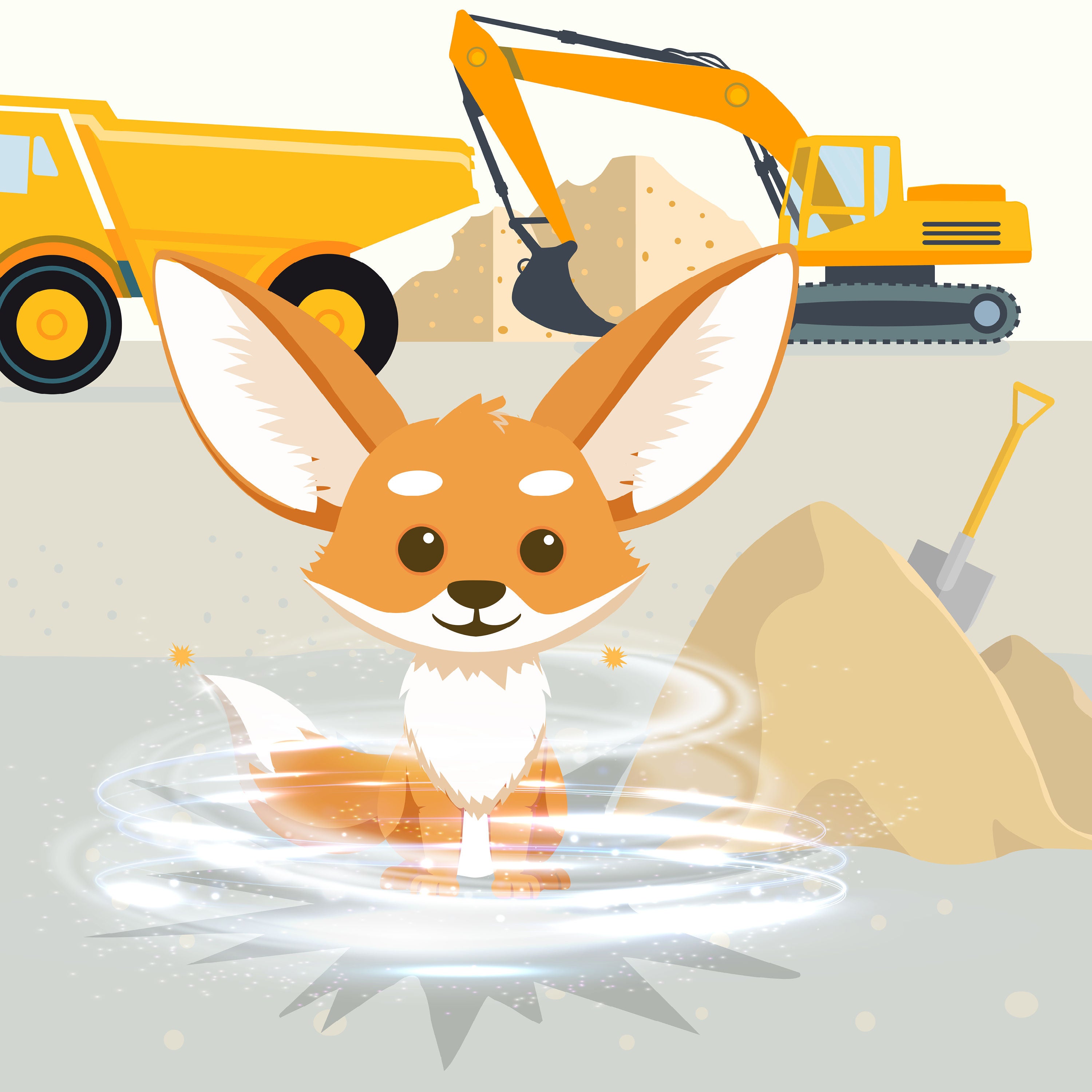 Mucks Wüstenfuchs: Auf der Baustelle (2/5)