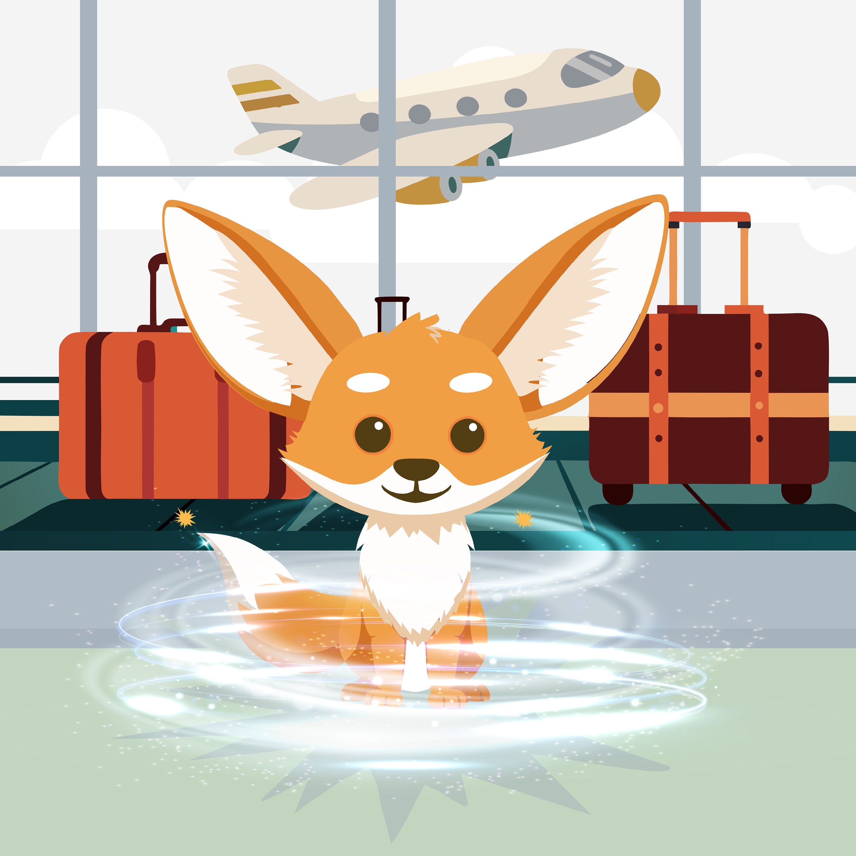 Mucks Wüstenfuchs: Im Flughafen (5/5)