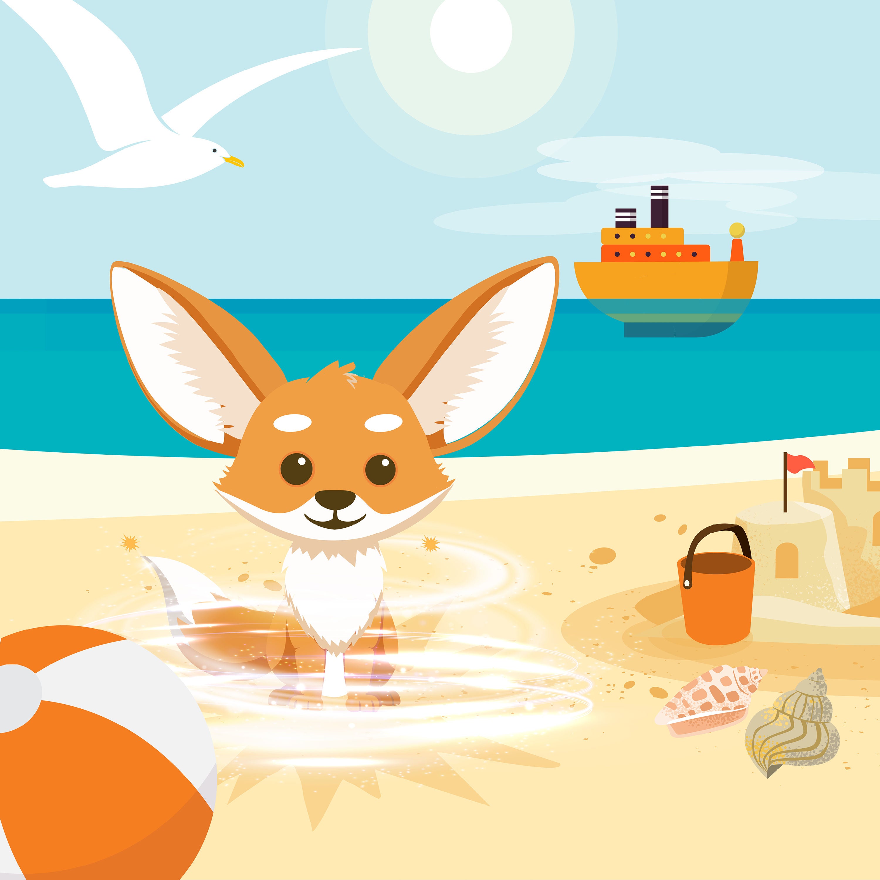 Mucks Wüstenfuchs: Am Strand (4/5)