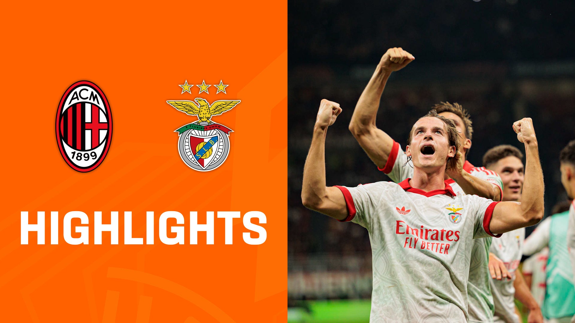 Highlights: AC Mailand - Benfica Lissabon