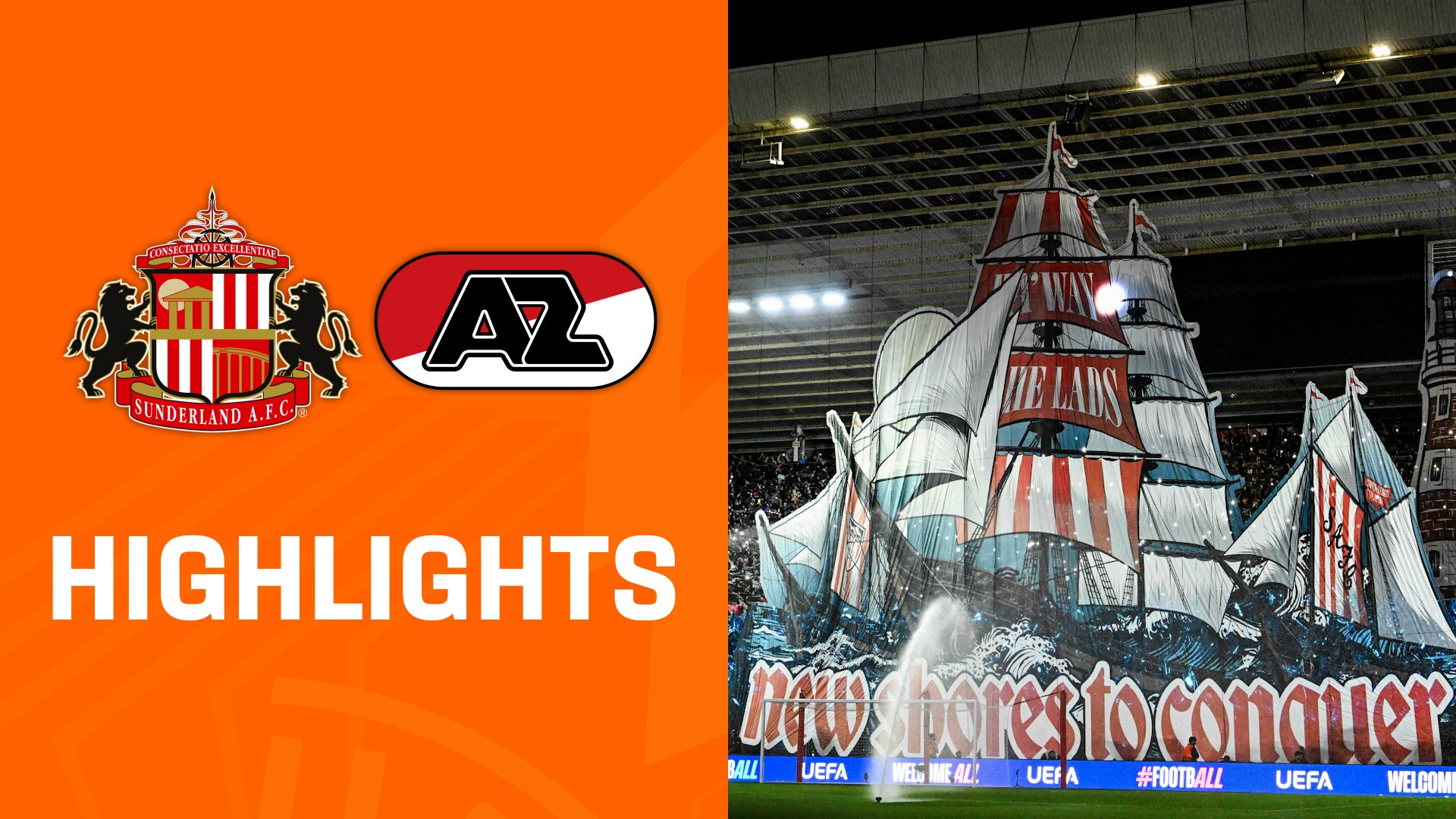 Highlights: AFC Sunderland - AZ Alkmaar
