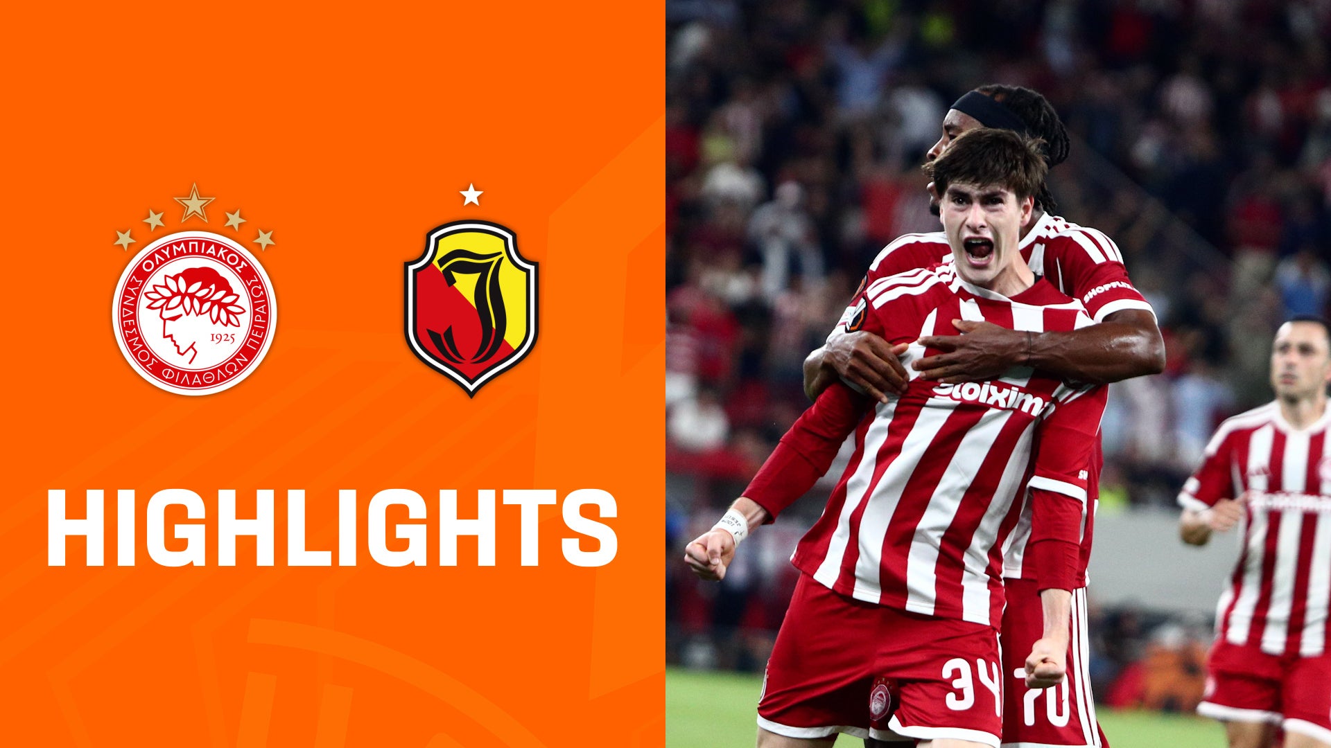Highlights: Olympiakos Piräus - Jagiellonia Bialystok