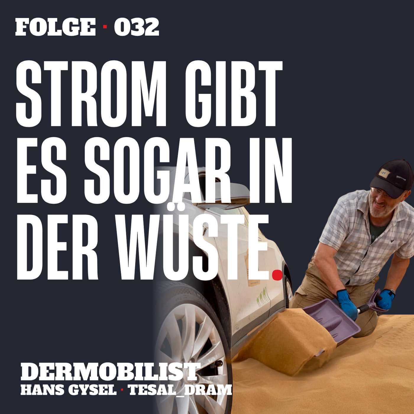 Luftdruck 1,5 bar: wie man ein 2,5-Tonnen-Auto durch den Sand bringt (#032)
