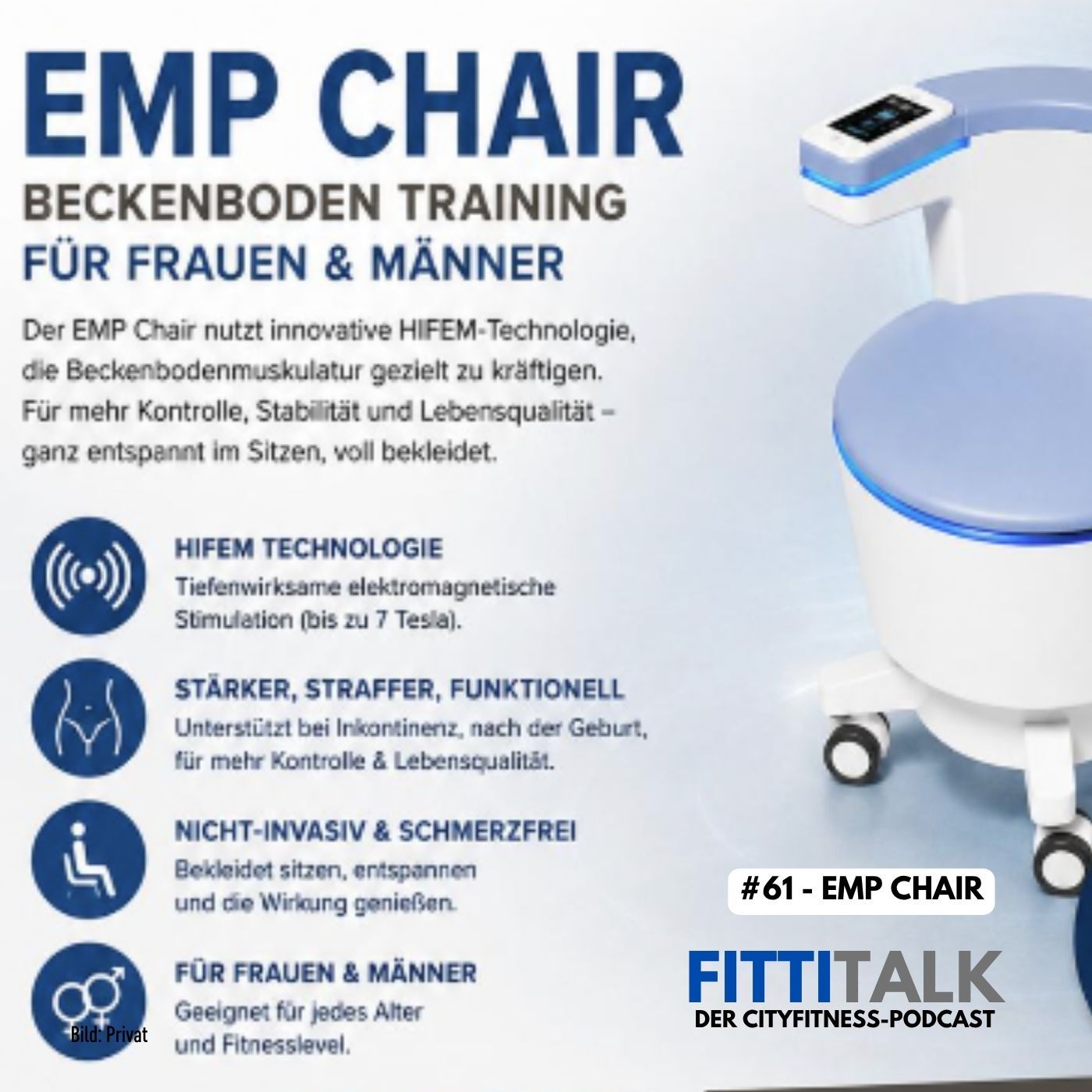 #61 - EMP Chair neu im Cityfitness