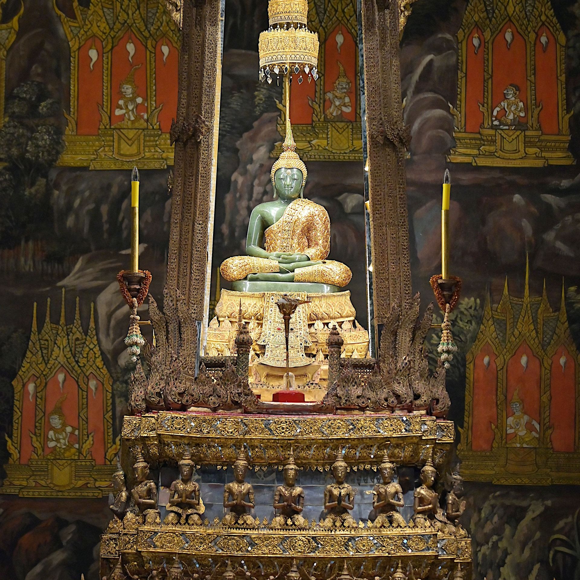 22.03.1784: Der heilige Jade-Buddha wird nach Bangkok gebracht