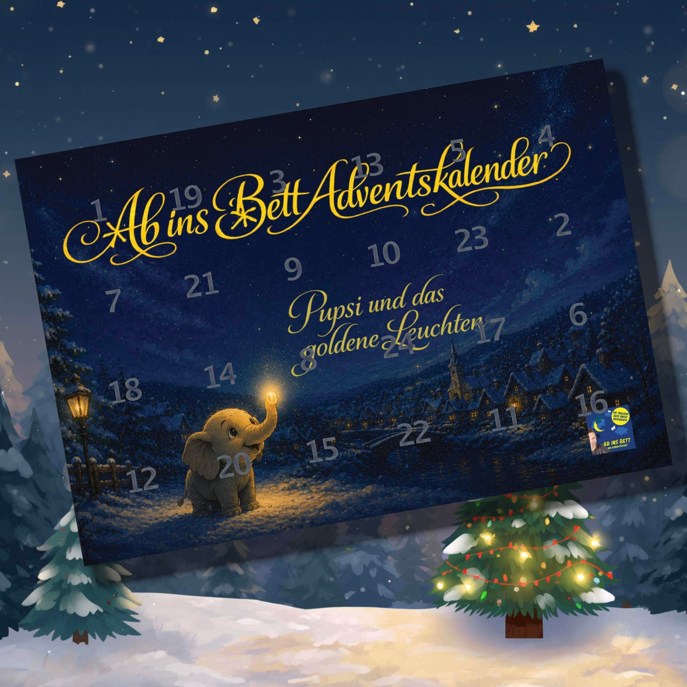 (AD) Adventskalender für Kinder: Pupsi und das goldene Leuchten