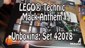 Unboxing LEGO Mack Anthem Truck (Technic Set 42078)
