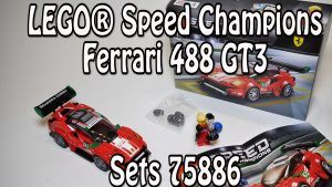 LEGO Ferrari 488 GT3 “Scuderia Corsa” (Speed Champions Set 75886)