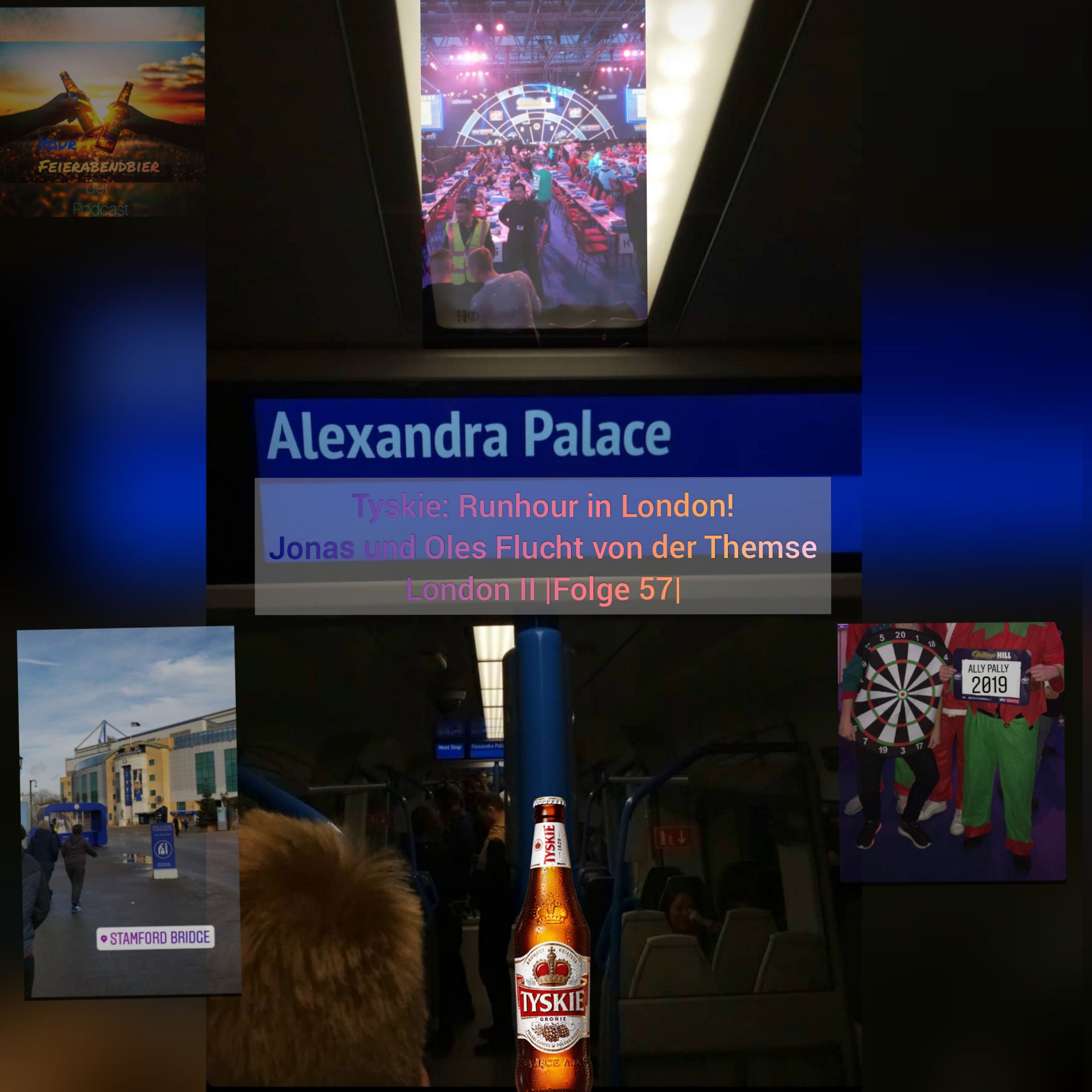 Tyskie: Runhour in London: Jonas und Oles Flucht von der Themse London II |Folge 57|