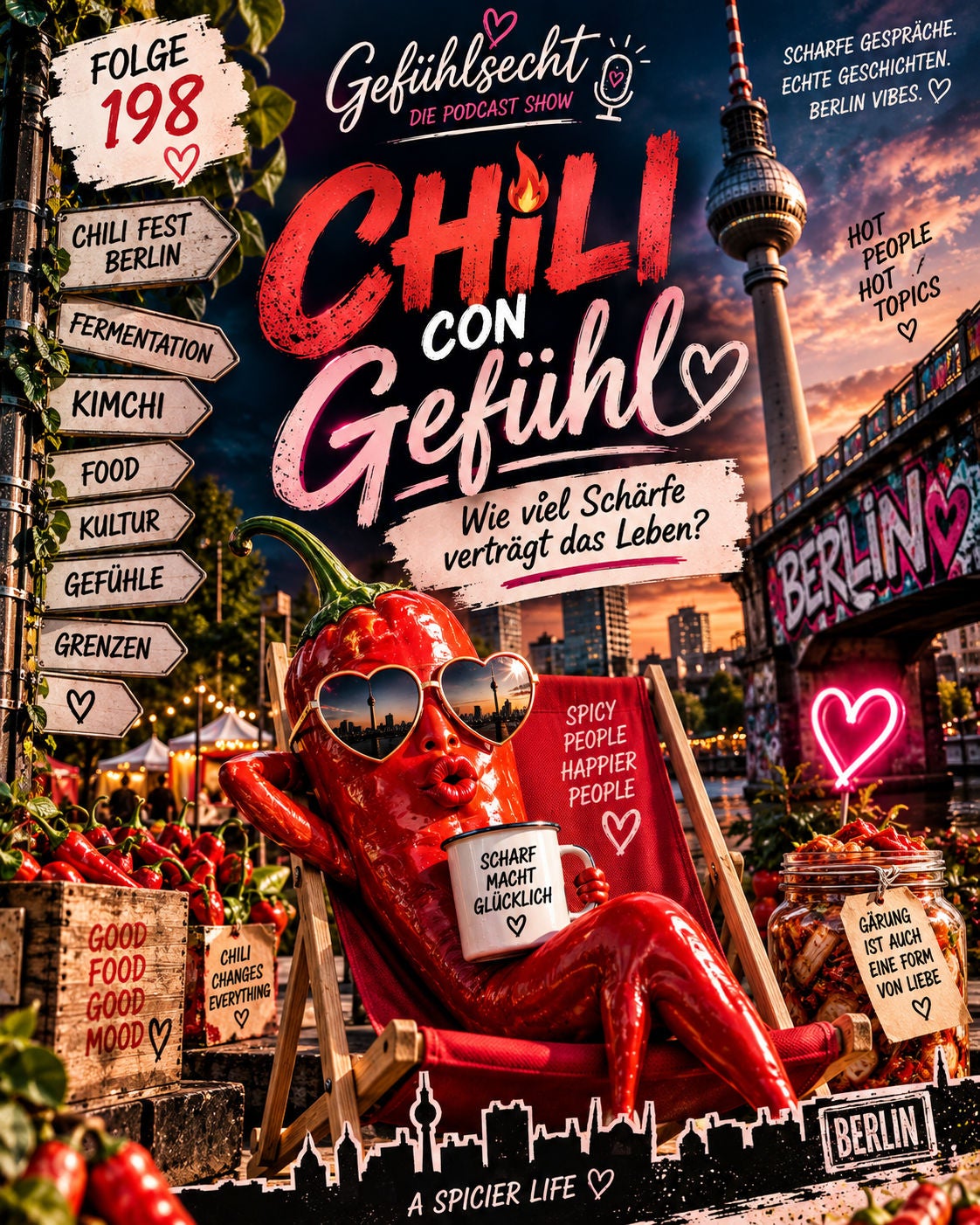 Chili con Gefühl – Wie viel Schärfe verträgt das Leben?
