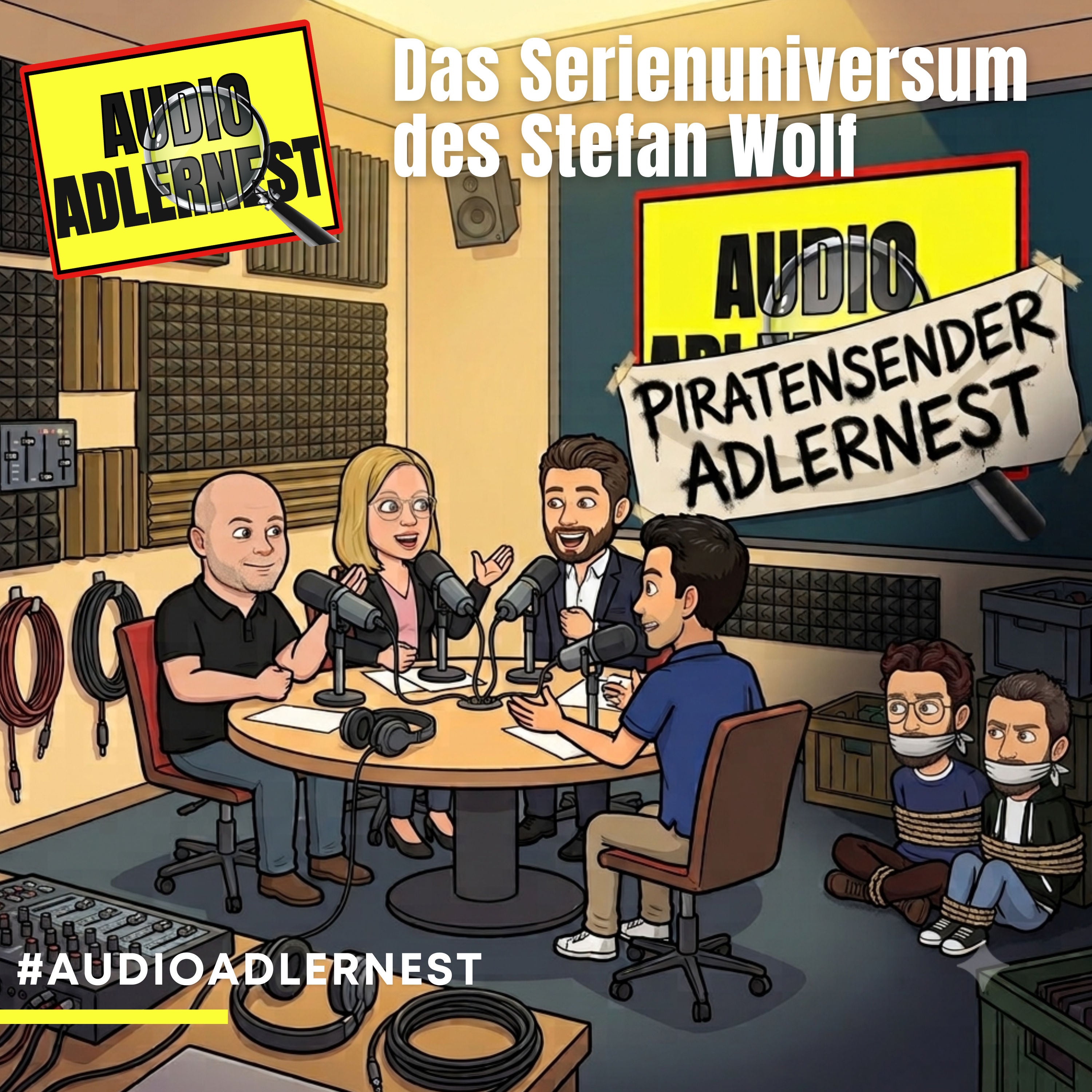 Piratenpodcast Adlernest - Das Serienuniversum des Stefan Wolf - Audio Adlernest (#145)