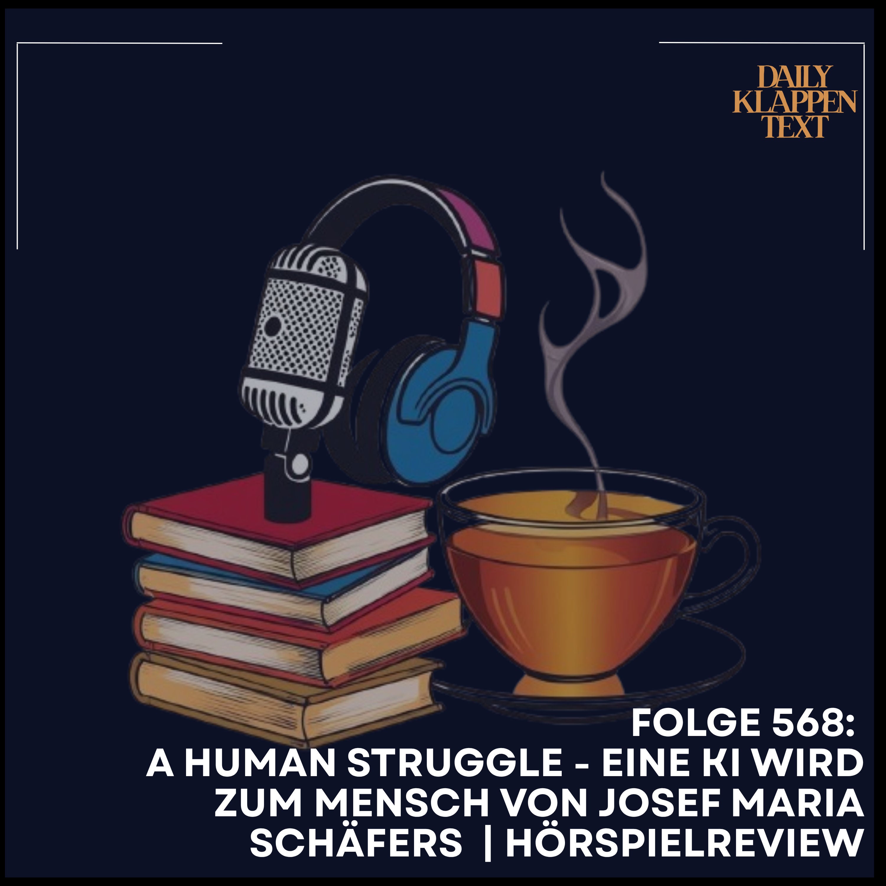 Folge 568: A Human Struggle - Eine KI wird zum Mensch von Josef Maria Schäfers | Hörspielreview