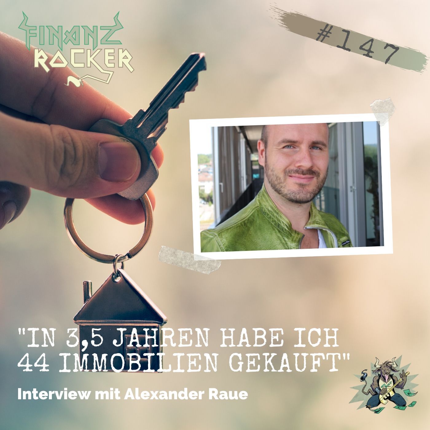 Folge 147: "In 3,5 Jahren habe ich 44 Immobilien gekauft" - Interview mit Alexander Raue