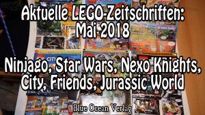 LEGO-Magazine Mai 2018: Jurassic World, City …