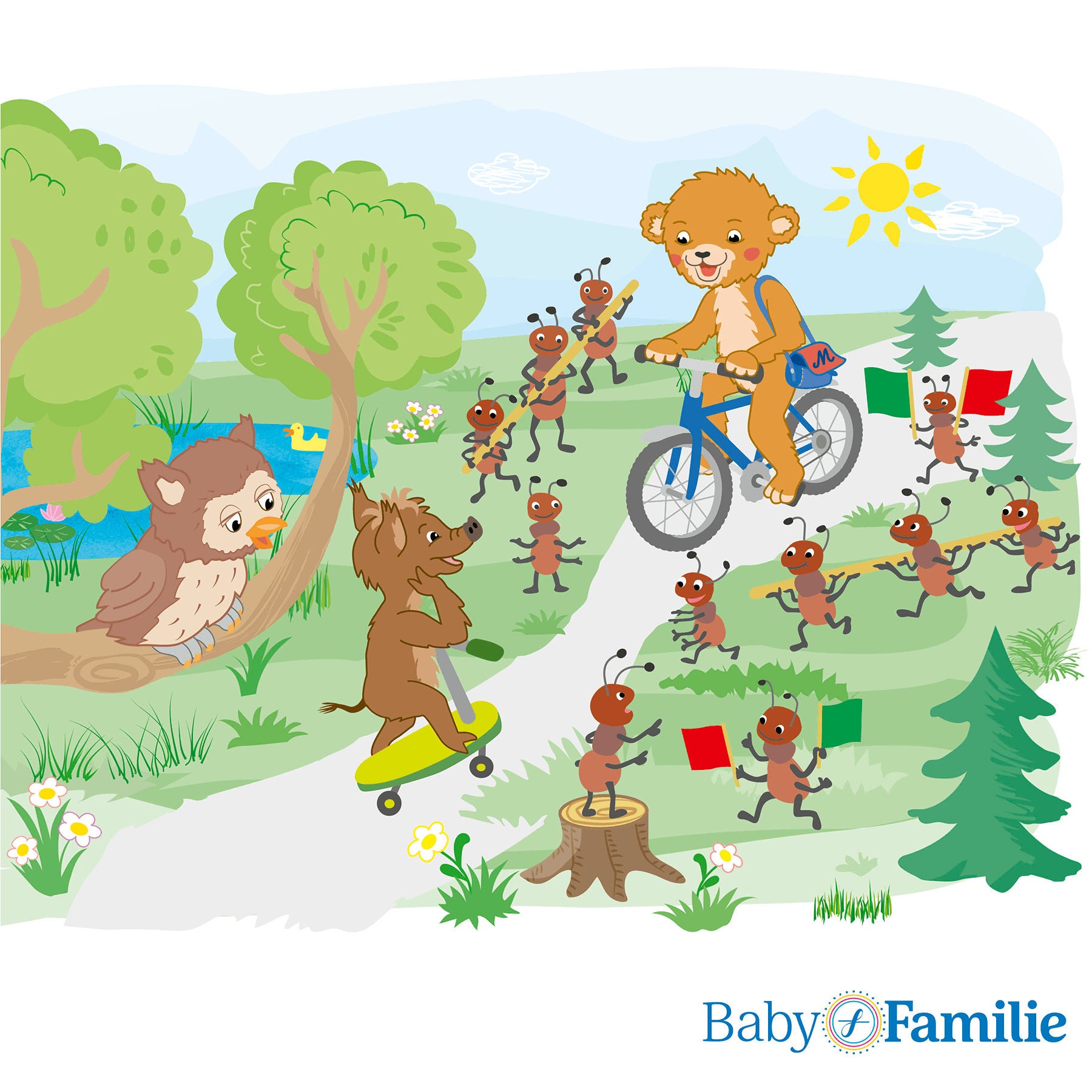 Enny und Mo: Eine Ampel für den Wald
