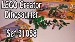Test: LEGO Dinosaurier (Creator Set 31058)