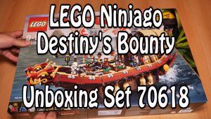 LEGO Ninjago Destiny’s Bounty (Unboxing Set 70618 Ninja-Flugsegler)