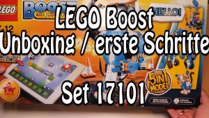 LEGO Boost: Erste Schritte und Auspacken