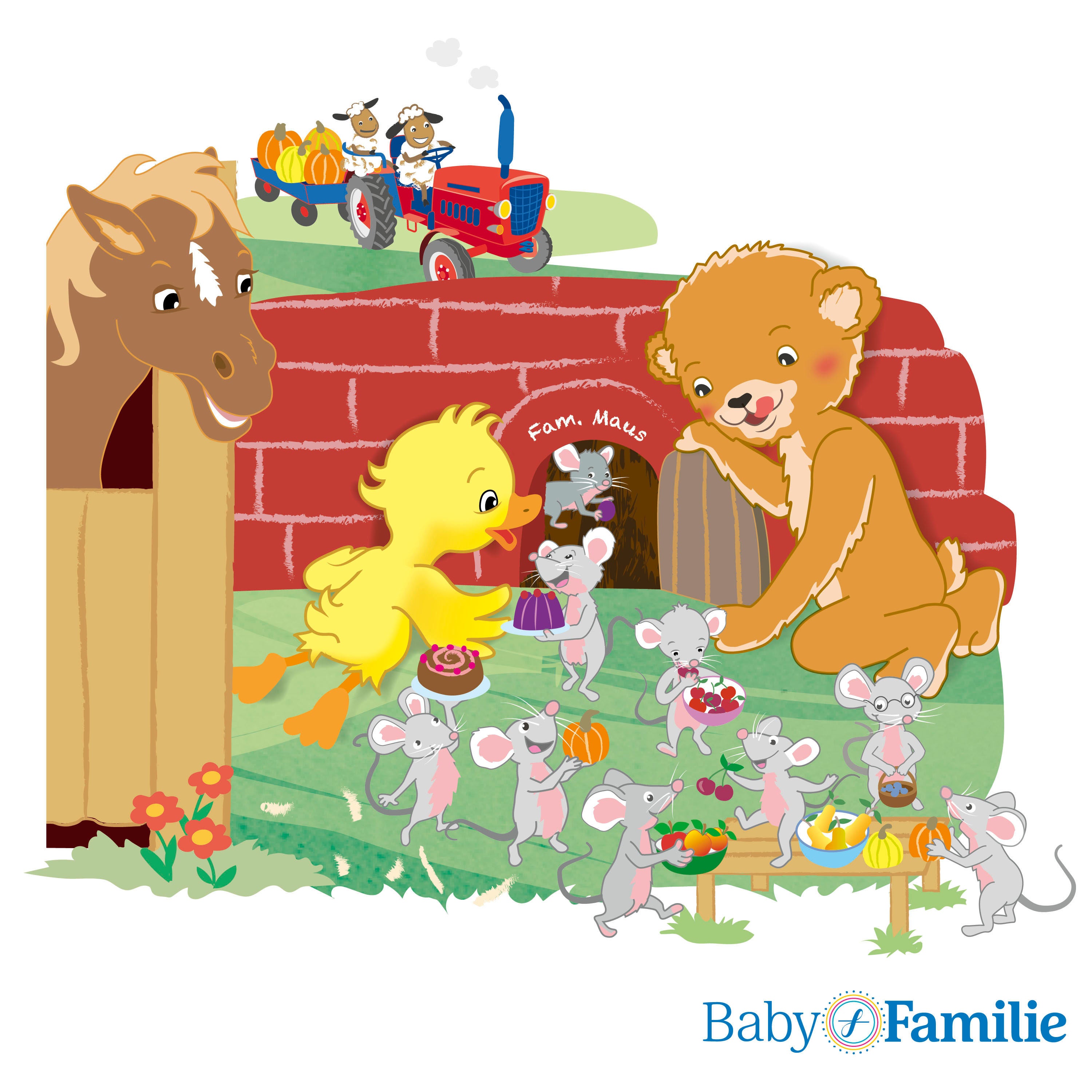 Enny und Mo: Festschmaus mit Familie Maus