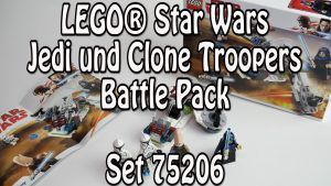Gut und nicht verbockt – LEGO Star Wars 75206 – Jedi und Clone Troopers Battle Pack