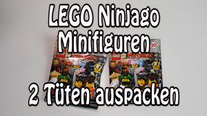 LEGO Ninjago-Movie Minifiguren: Zwei Tütchen öffnen