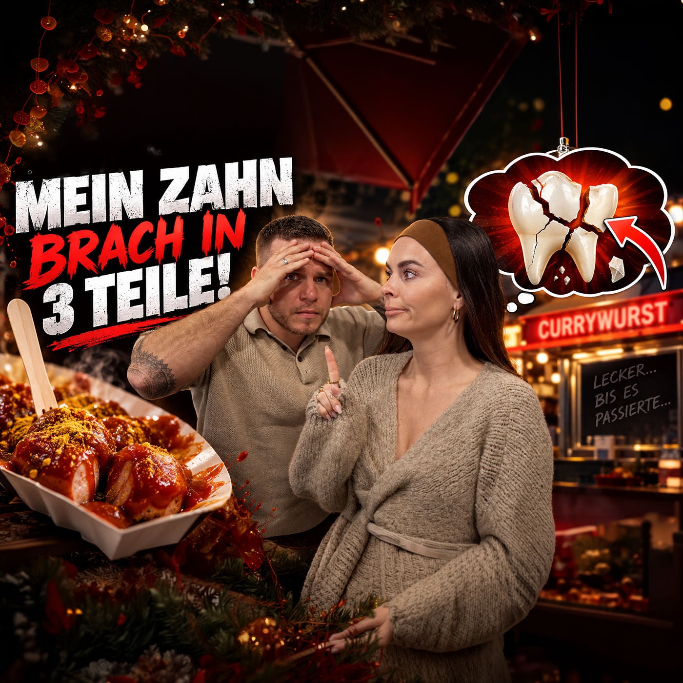 Ich biss in eine Currywurst… dann begann der HORROR