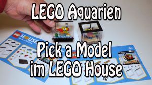 LEGO Aquarien mit Fisch (Pick a Model aus dem LEGO House Billund)