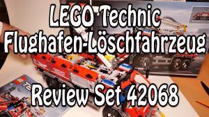 Review LEGO Flughafen-Löschfahrzeug (Technic Set 42068)
