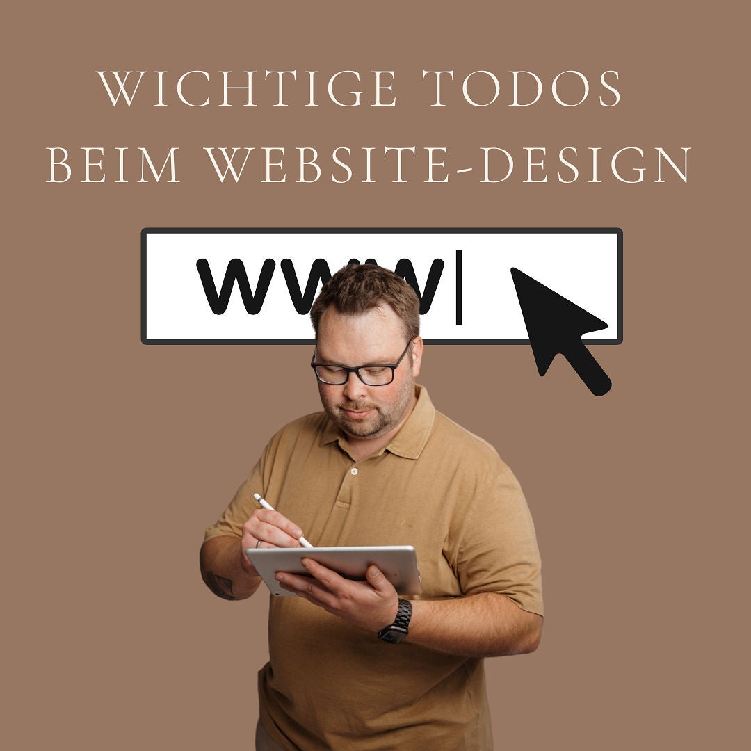 #28 Wichtige ToDos beim Website-Design
