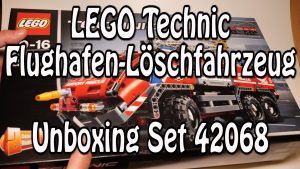Unboxing LEGO Flughafen-Löschfahrzeug (Technic Set 42068)