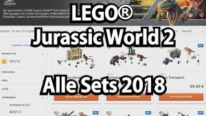 Alle LEGO Jurassic World 2 Sets 2018 (Klemmbausteinlyrik News)