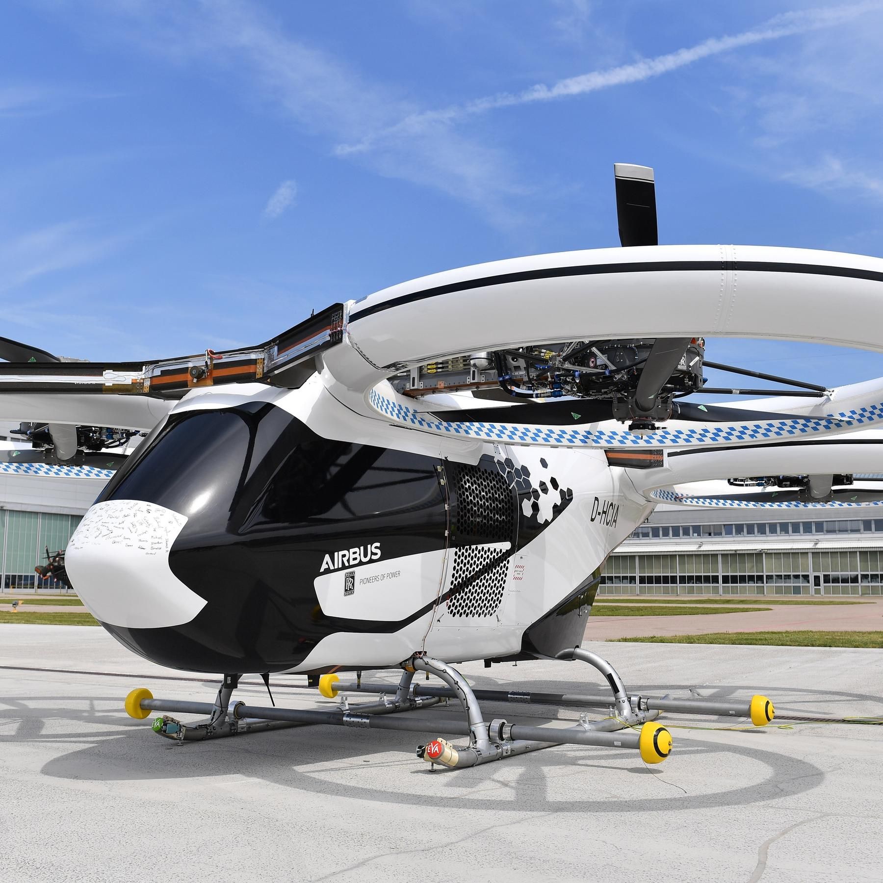 Flugtaxis, Anstieg von FCKW, Nueva Germania