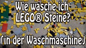 LEGO Steine richtig waschen (in der Waschmaschine)