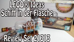 Review LEGO Schiff in der Flasche (Ideas Set 21313)