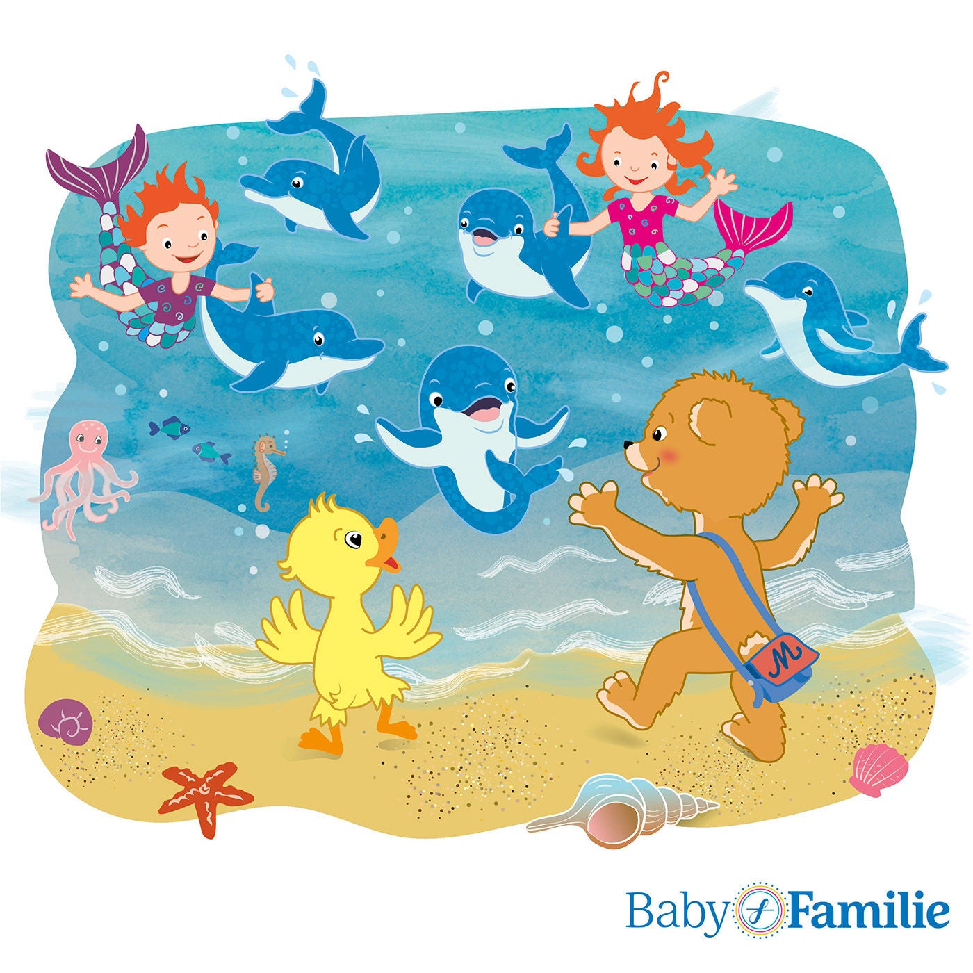 Enny und Mo: Schwimmen mit Delfinen
