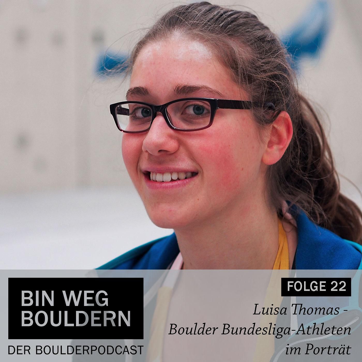 Luisa Thomas - Boulder Bundesliga-Athleten im Porträt