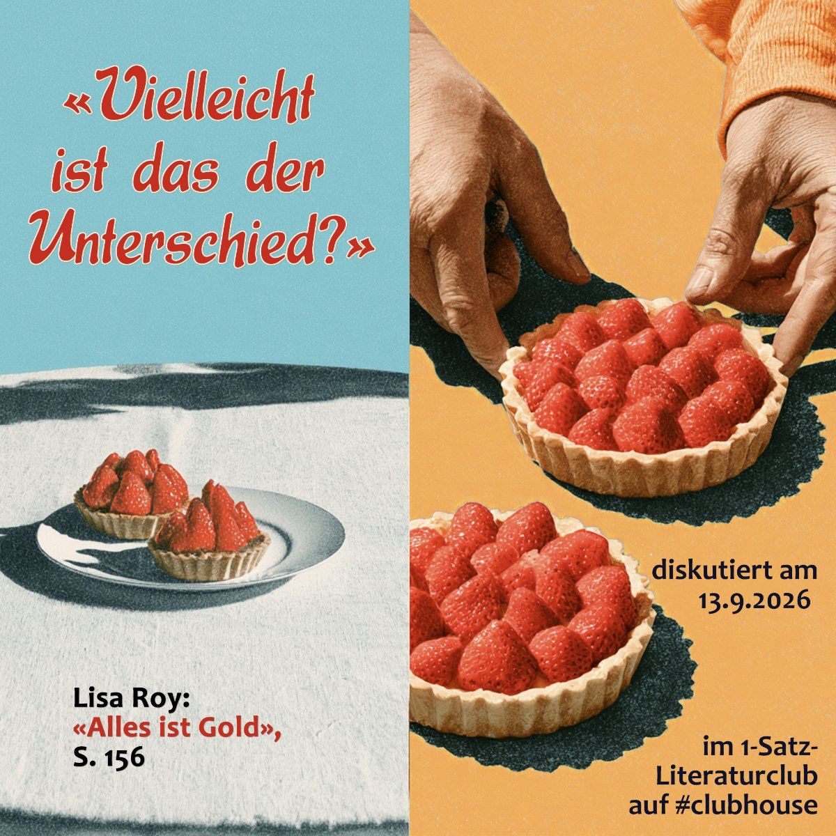 «Vielleicht ist das der Unterschied?»