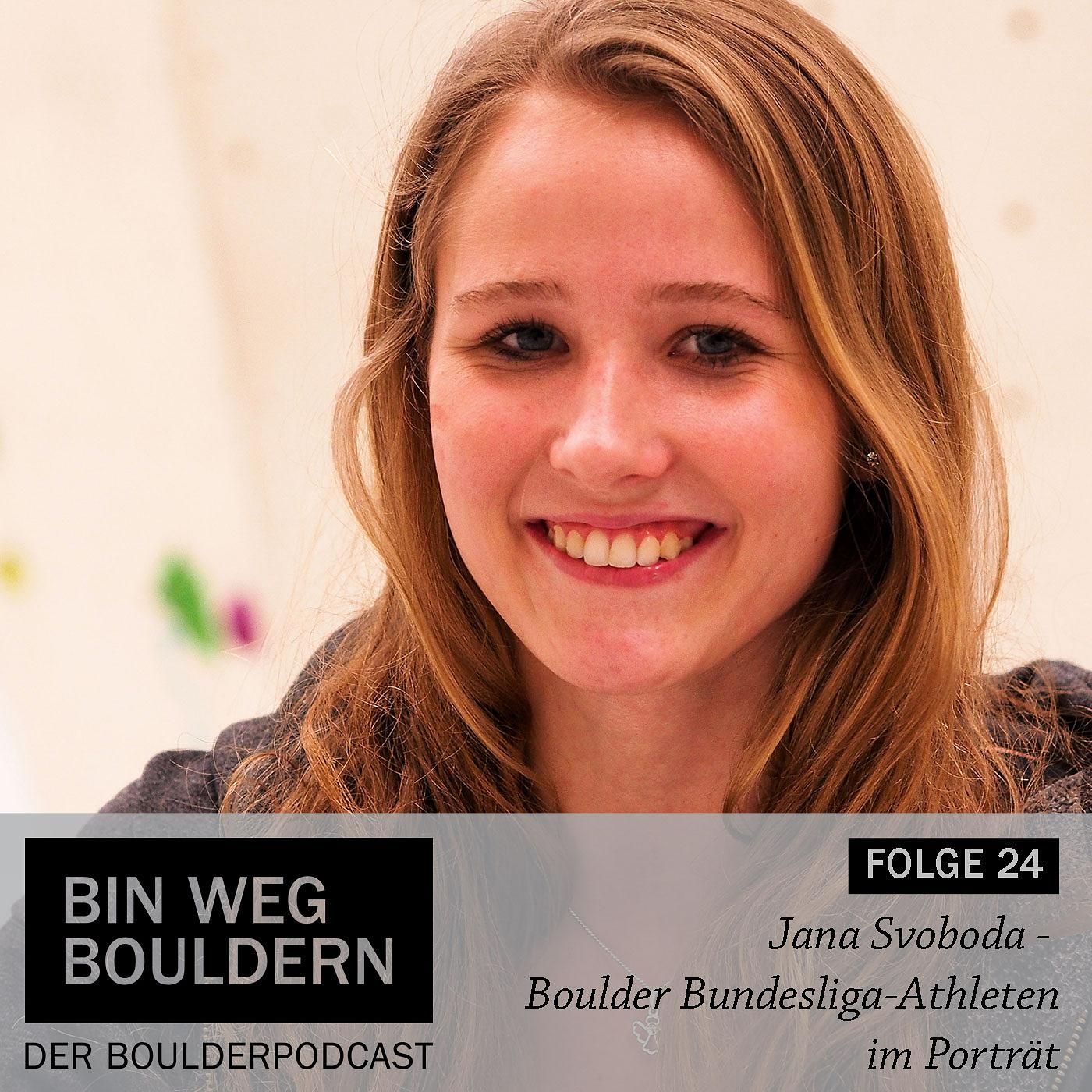 Jana Svoboda - Boulder Bundesliga-Athleten im Porträt