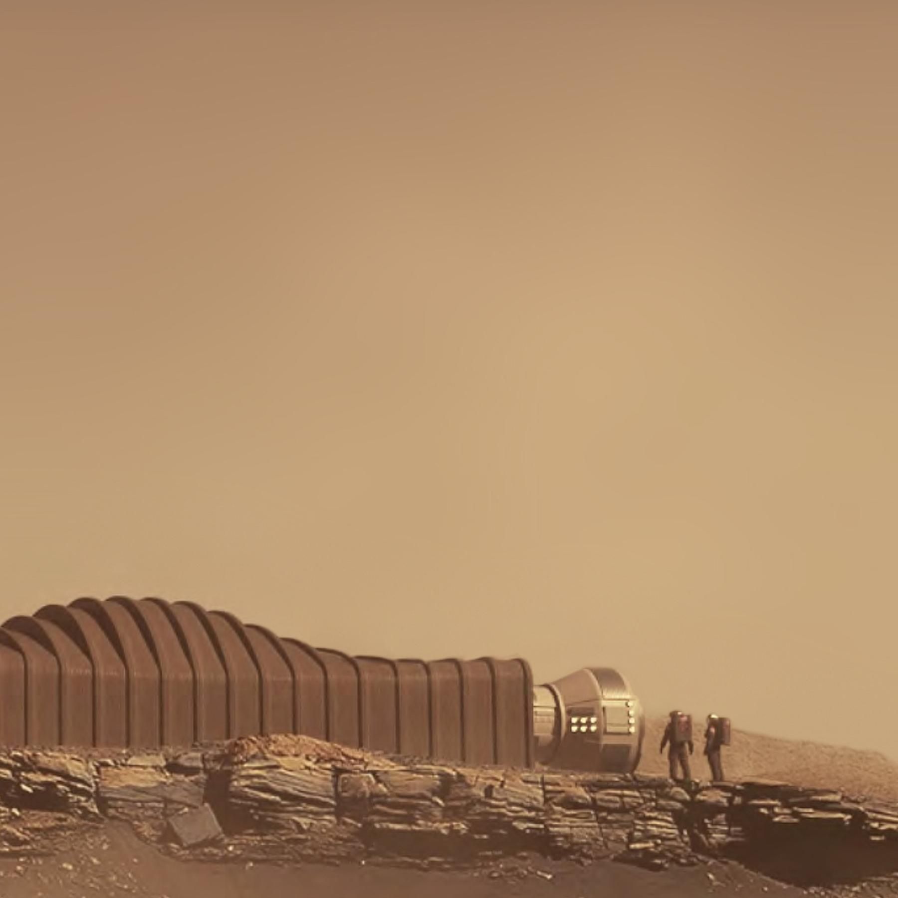 Ein Jahr auf dem Mars, Sternenhimmel im März