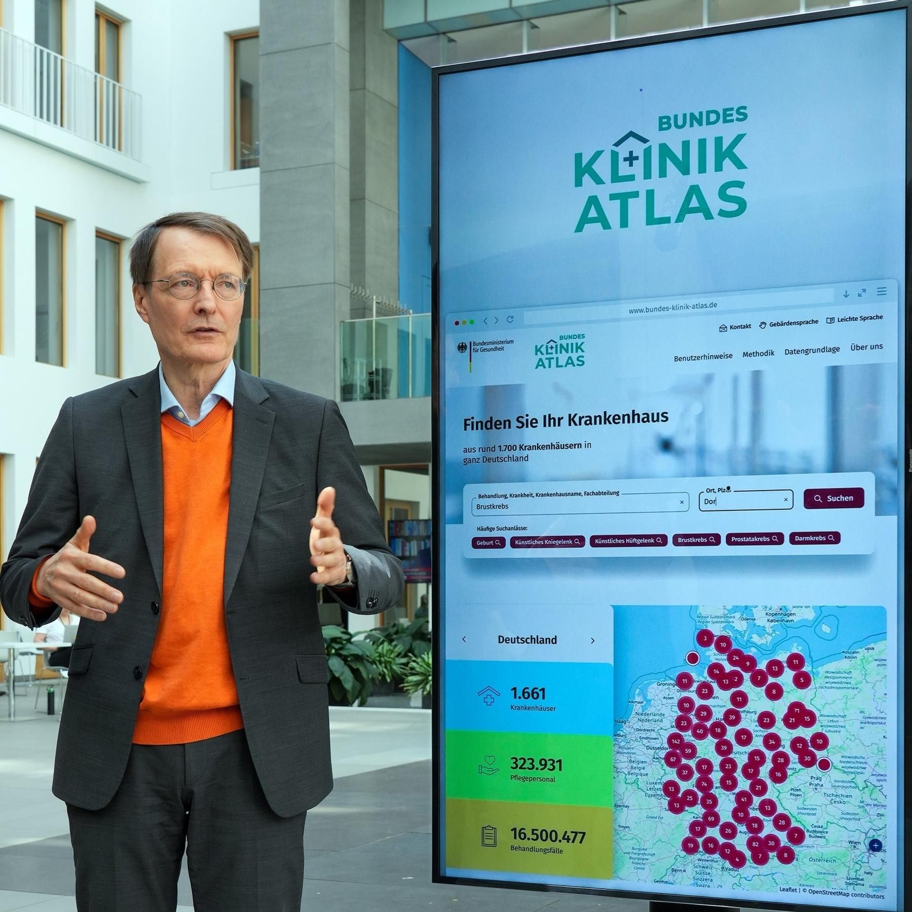 Klinik-Atlas: Wird die Gesundheitsversorgung jetzt deutlich besser?