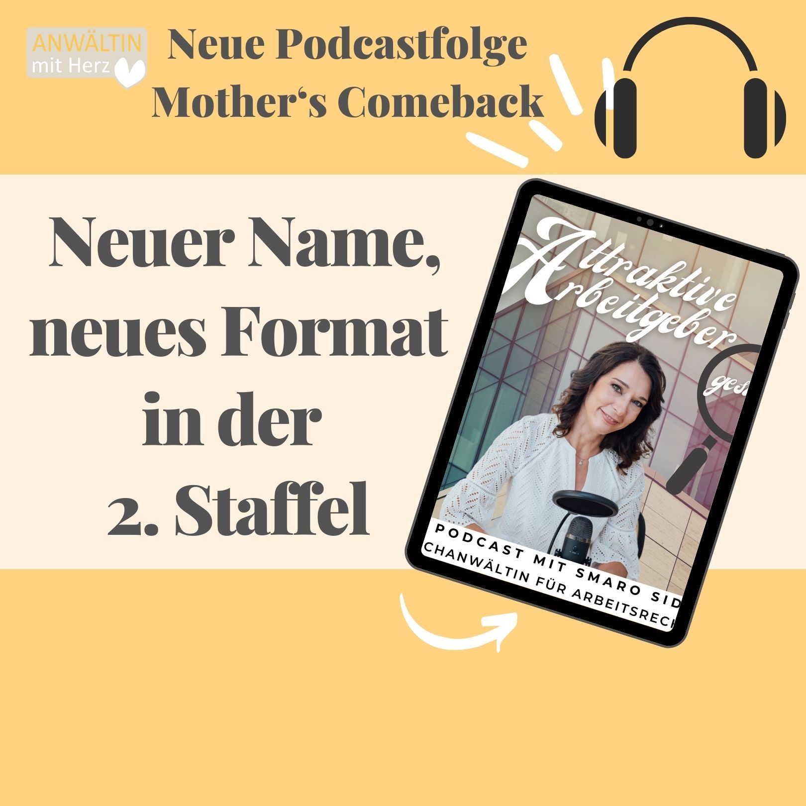 Mother's Comeback geht, "Attraktive Arbeitgeber gesucht" kommt