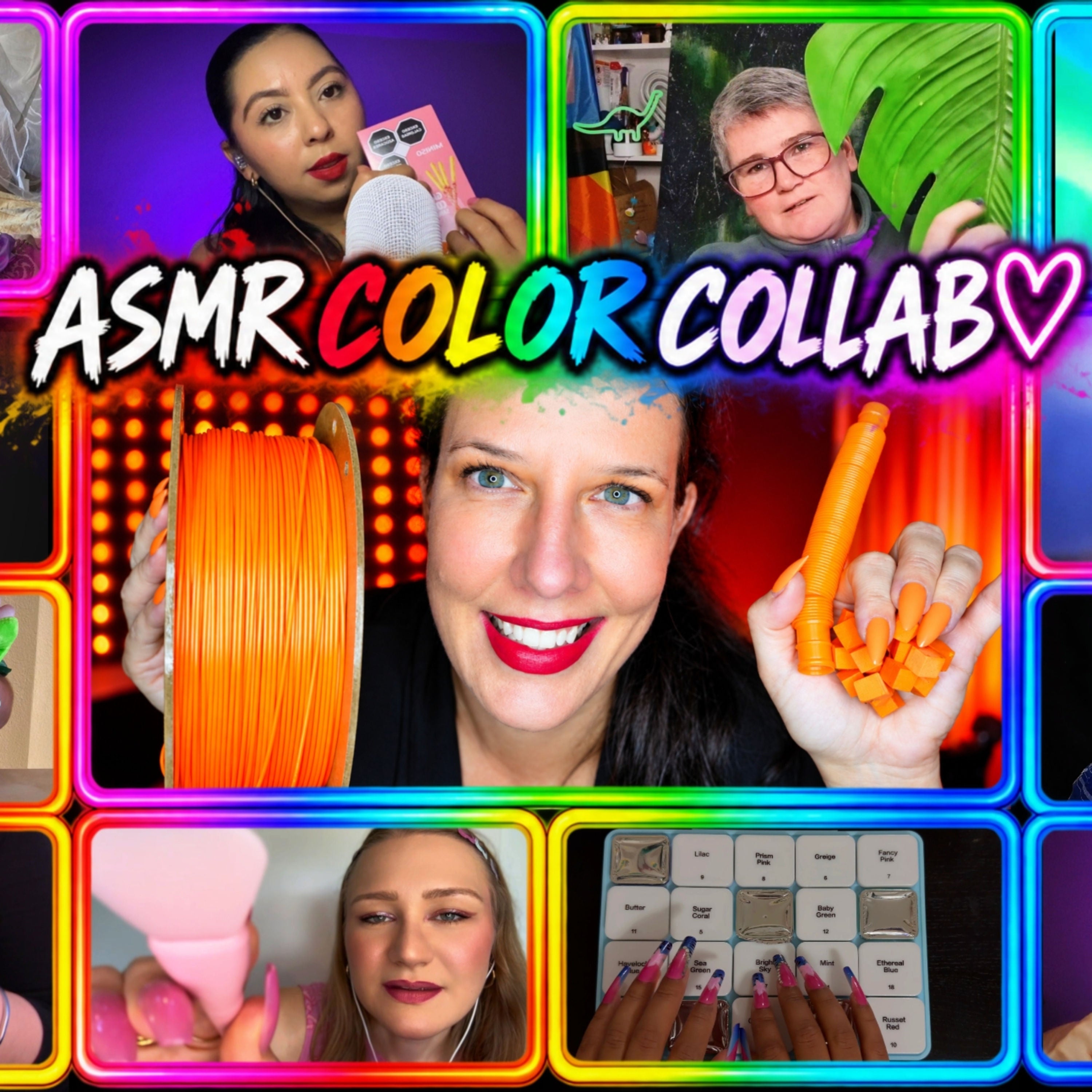 Let’s Create a Rainbow Together 🌈 | ASMR Color Collab